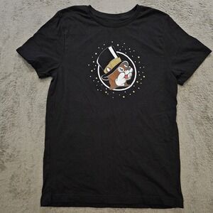 Buc-ee's New Year 2023 Graphic T-Shirt Mens Medium Black Same Obsession Beaver